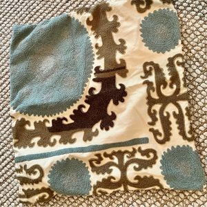 2 Pottery Barn Tapestry pillow covers